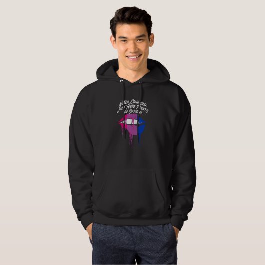 Just Have Plenty of Options Bisexual Positive Quot Hoodie (Vorne ganz)