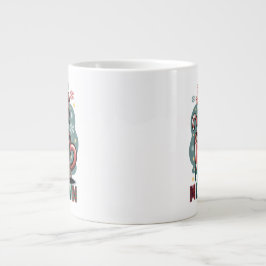 Just Havin' a Meltdown - Christmas Snowman Jumbo-Tasse