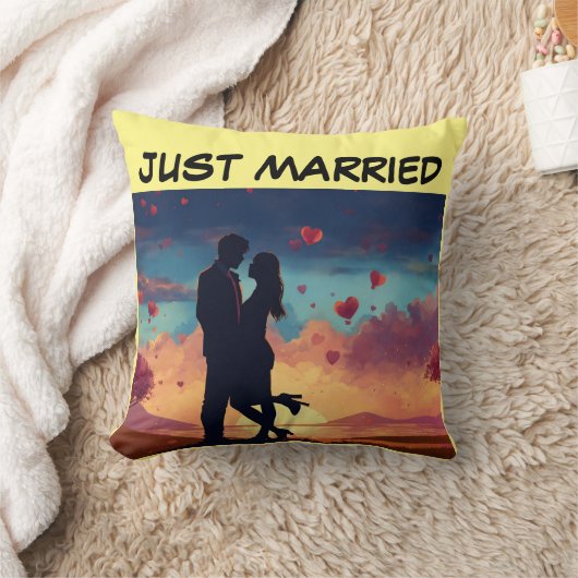 JUST HEIRATET KISSEN (Decke)