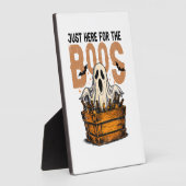 Just Here for the Boos Halloween Fotoplatte (Seite)