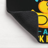 Just Here For The Ice Cream & Duck Hunting Fun Mousepad (Ecke)