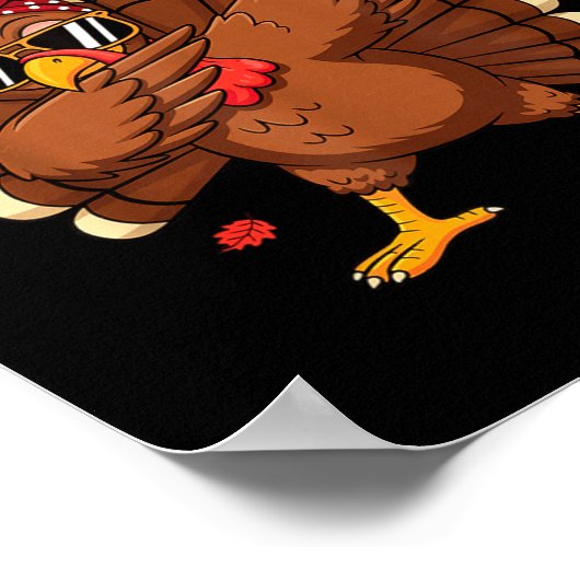 Just Here For The Rolls Turkey Rolls Thanksgiving  Poster (Ecke)