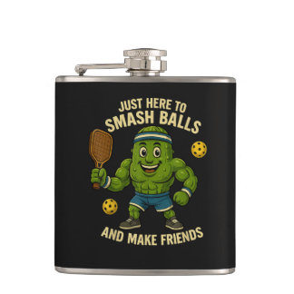 Just Here to Smash Balls and Make Friends Flachmann