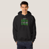 Just Hike And Be Happy  Camping & Hiking Hoodie (Vorne ganz)