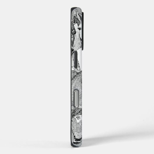 just horses black white Case-Mate iPhone hülle (Rückseite / Rechts)