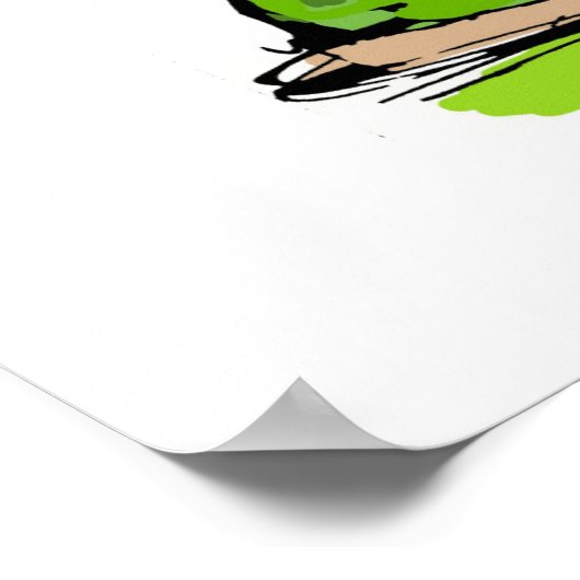 Just Imagine Poster (Ecke)