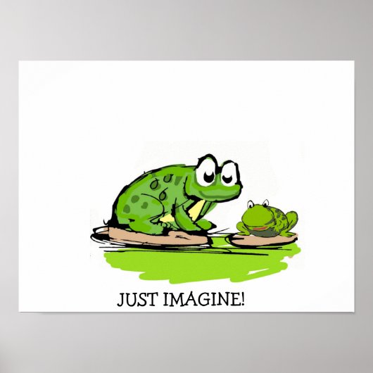 Just Imagine Poster (Vorne)