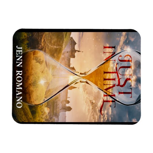 Just in Time Bookcover Magnet (Horizontal)