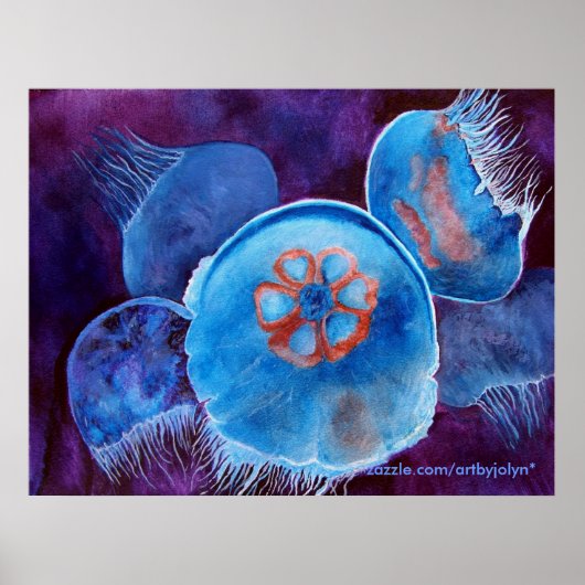 Just Jellin's Fine Art Print Poster (Vorne)