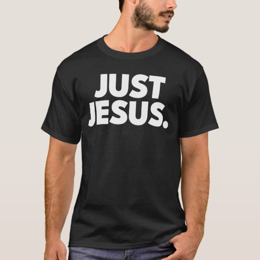 Just Jesus Art T-Shirt (Vorderseite)