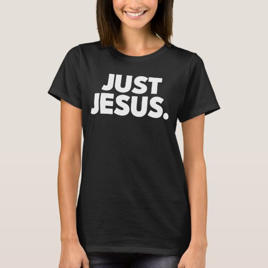 Just Jesus Design T-Shirt (Vorderseite)