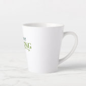 Just Keep Growing Plant Lover– Gardening & Nature  Milchtasse (Rechts)