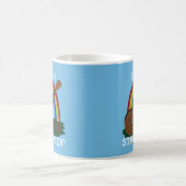 Just Keep Strummin’ Ukulele Rainbow Hawaiian Kaffeetasse (Mittel)