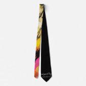 "Just Krawatte" Neck Tie Krawatte (Rückseite)