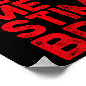 Just Lass Me Stim Bro Funny Autismus Bewusstsein M Poster (Ecke)