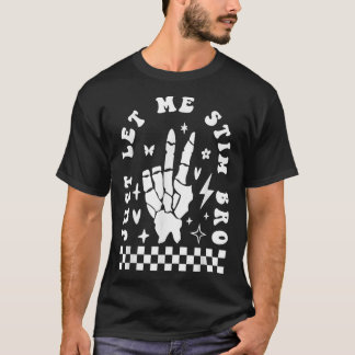 Just Lass Me Stim Bro Funny Autismus Bewusstsein M T-Shirt
