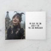 JUST LAUGH BIRTHDAY CARD DANKESKARTE (Innenseite)