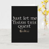 Just Let Finish This Quest  Karte (Gelbe Blume)