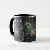 Just Let Go! Fragonard Mug - Custom Name Tasse (Vorderseite Links)