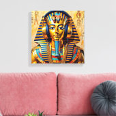 JUST LIKE PHARAOH TUT 5 LEINWANDDRUCK (Insitu (Wohnzimmer))