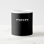 Just Little Boo Creative Casual Look Jumbo-Tasse (Vorderseite)