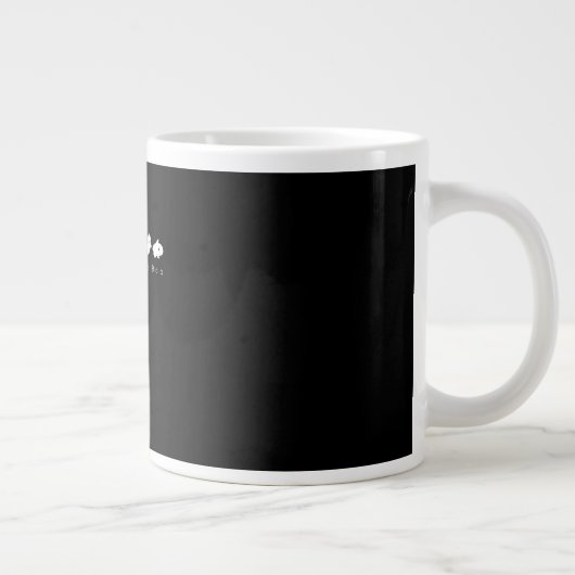 Just Little Boo Creative Casual Look Jumbo-Tasse (Rechts)