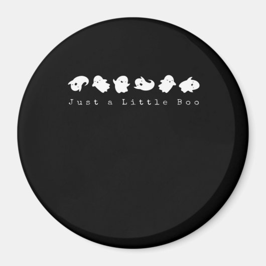 Just Little Boo Creative Casual Look Magnet (Vorne)