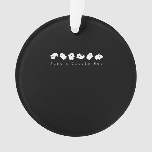 Just Little Boo Creative Casual Ornament (Vorderseite)