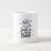 Just Little Boo Funny Design Jumbo-Tasse (Vorderseite)