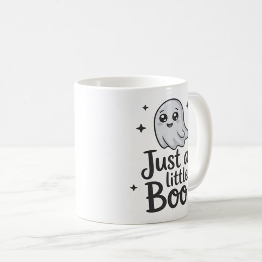 Just Little Boo Funny Design Kaffeetasse (VorderseiteRechts)