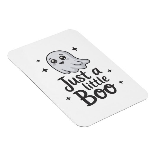 Just Little Boo Funny Design Magnet (Rechte Seite)