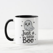 Just Little Boo Funny Design Tasse (Links)