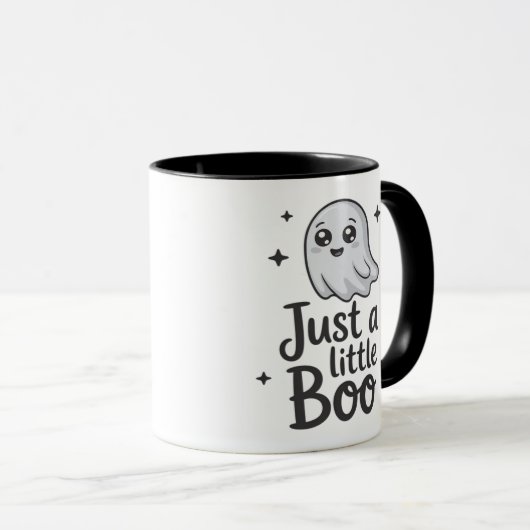 Just Little Boo Funny Design Tasse (VorderseiteRechts)