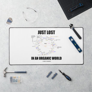 Just Lost In An Organic World Krebs Zyklus Humor Schreibtischunterlage