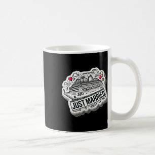 Just Married 2025 Wedding Rings Matching Couple Ne Kaffeetasse