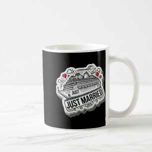 Just Married 2025 Wedding Rings Matching Couple Ne Kaffeetasse