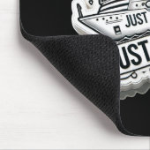 Just Married 2025 Wedding Rings Matching Couple Ne Mousepad (Ecke)