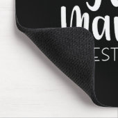 Just Married 2026 Honeymoon Wedding Couples Fiance Mousepad (Ecke)