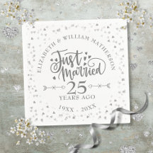 Just Married 25. Hochzeitstag