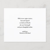 Just Married 2 Foto Collage Hochzeit Ankündigung (Rückseite)