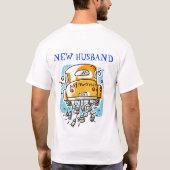 Just Married (2A), NEW HUSBAND T-Shirt (Rückseite)