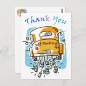 Just Married (2C) Dankeschön Karte (Vorne/Hinten)