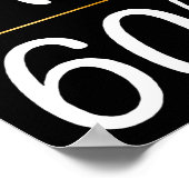 Just Married 60 Years Ago II Poster (Ecke)