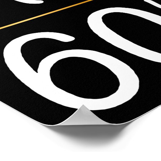 Just Married 60 Years Ago II Poster (Ecke)