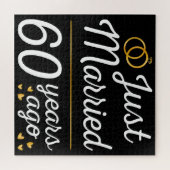 Just Married 60 Years Ago II Puzzle (Horizontal)