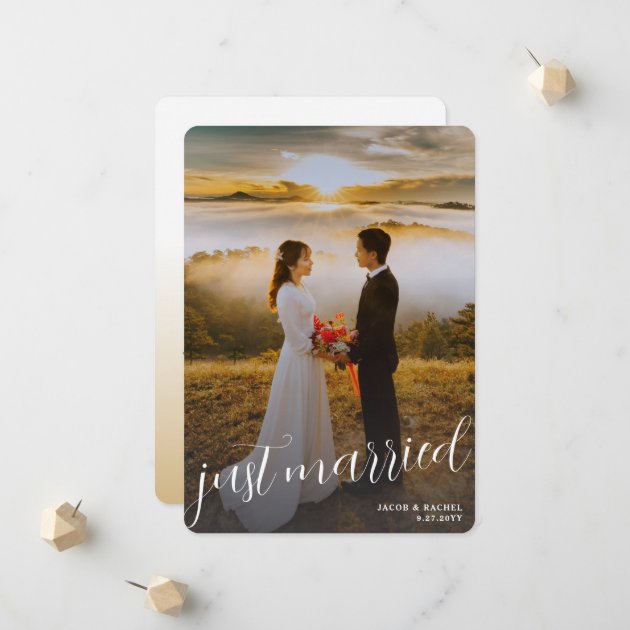Hochzeits-Glückwunschkarte - "Getting Married", Innen Blanko, Mit Umschlag, Englischer Text