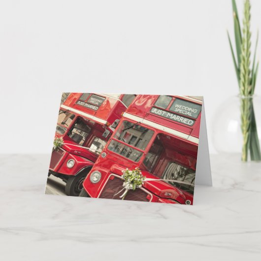 "Just Married" Ankündigung (Vorderseite)