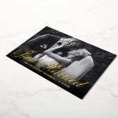 Just Married | Ankündigung einer Hochzeit im elega (Gedreht)