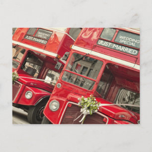 "Just Married" Ankündigungspostkarte