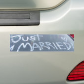 Just Married Autoaufkleber (Auf Auto)